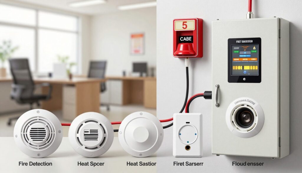 fire detection and alarm system components